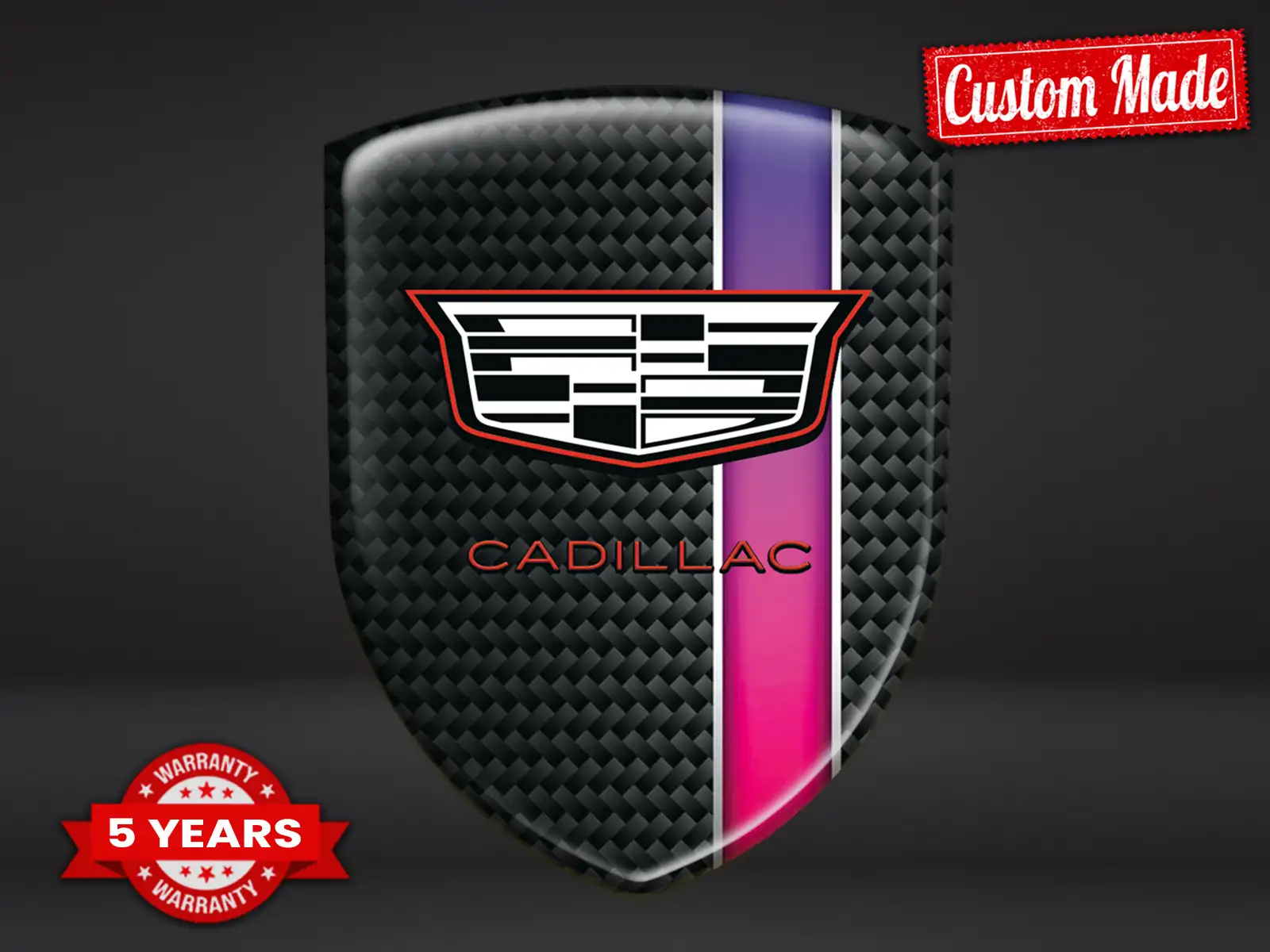 Cadillac Adesivi Servizio Auto Tuning Massimo Robusti ST